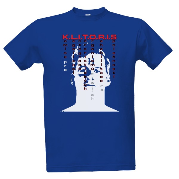 Tričko s potiskem K.L.I.T.O.R.I.S
