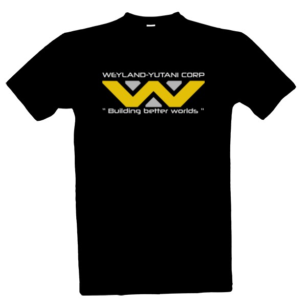 Tričko s potiskem Weyland-Yutani corp